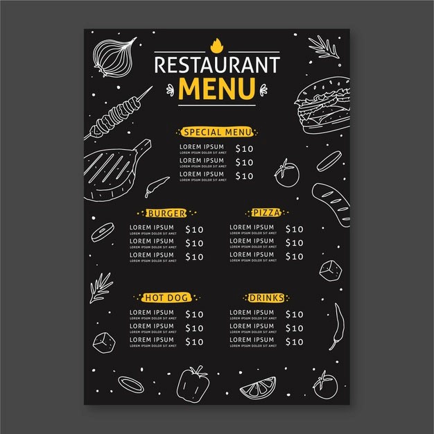 30 Best Free Restaurant Templates for Photoshop in 2020 25