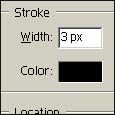 Stroke settings