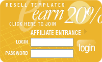 Affiliate entrance example