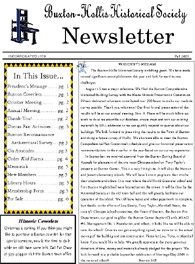 Newsletter example