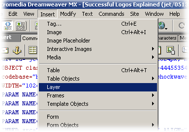 Transparent Flash And DHTML Layers