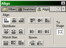 Align panel