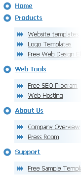 Site map example