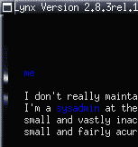 Lynx browser