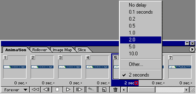 Count of seconds