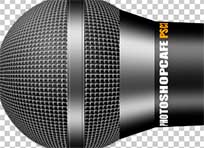 Photoshop Microphone Tutorial: Final Result