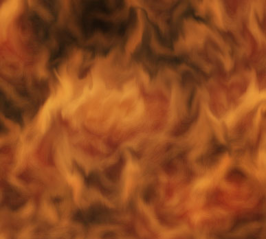 Realistic Fire (Dante's Inferno) Tutorial: Final Result