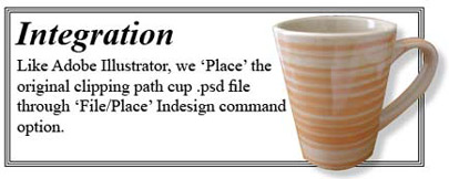 Clipping Path: DTP Integration Tutorial: Final Result