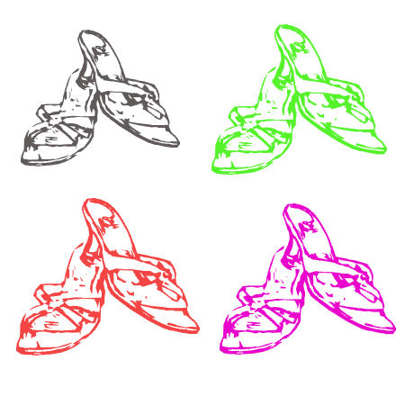 Creating Custom Shapes from Line Art Tutorial: Final Result