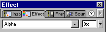 Effect Palette