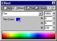 Effect Palette