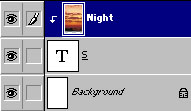 photoshop text effects layers position
