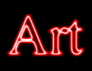 photoshop text effects with glow effect