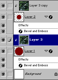photoshop web buttons layers position