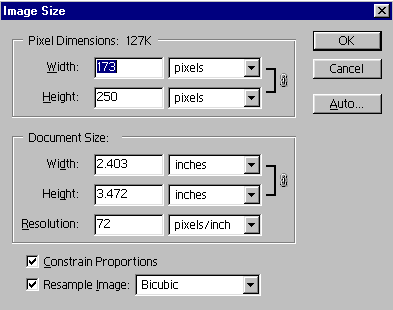 photoshop image resolution tips