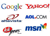 Different search engines