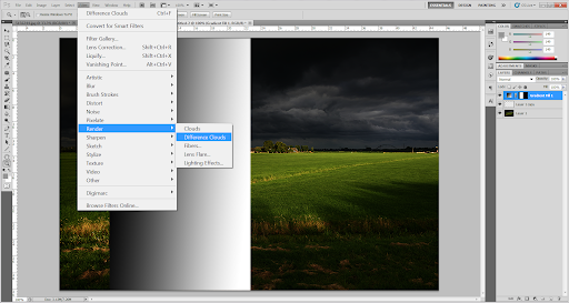 How to Add Lighting Effect to a Photo in Photoshop 4