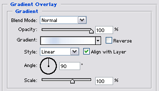 Gradient overlay