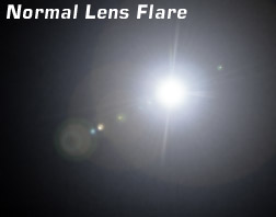 Lens Flare with NORMAL Blending
