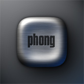 Beveled Metal in Photoshop Tutorial: Final Result