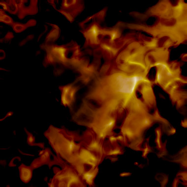 Chaotic Fire Flames
