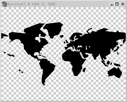 Digital World Map Black And White World Map. Digital World Map