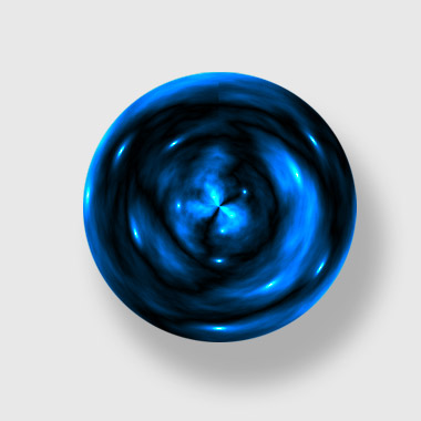 Galaxy Ball Tutorial: Final Result
