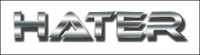 Steel Text Tutorial: Final Result