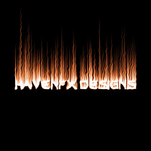 Fire Text Tutorial: Final Result