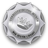 Usability of The Month Award