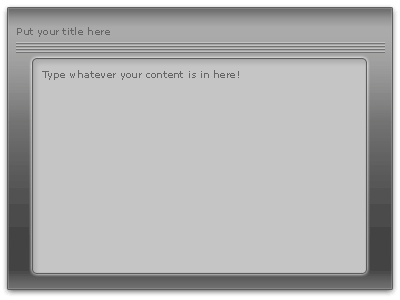 Content Box Tutorial: Final Result