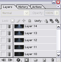 Layers Pallete