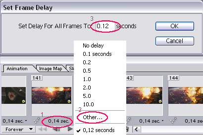 Set Frame Delay