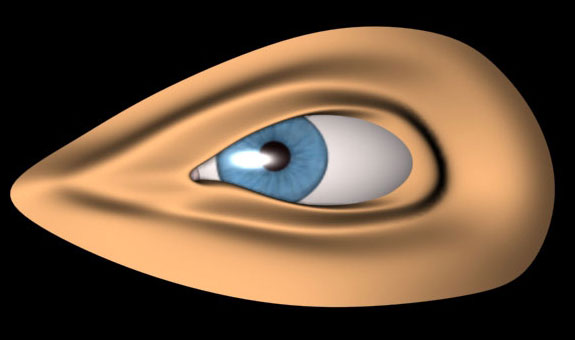 Modelling an Eye Tutorial: Final Result