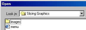 HTML file