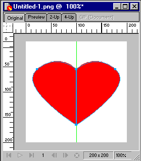 heart drawing: heart's edges