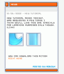 Pixel Borders Tutorial: Final Result