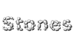 Stone Text Tutorial: Final Result