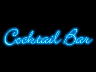 Neon text Tutorial: Final Result