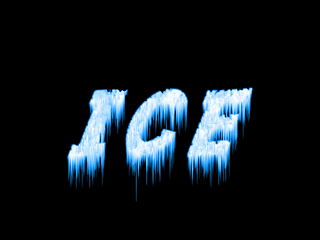 Ice text Tutorial: Final Result