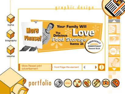 Nealjenks.com website - Portfolio page