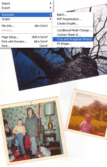 Automate Crop & Straighten from Scans
