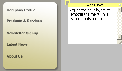 Share Notes in Designs with multi-user layouts.