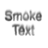 Smoke Text Tutorial: Final Result