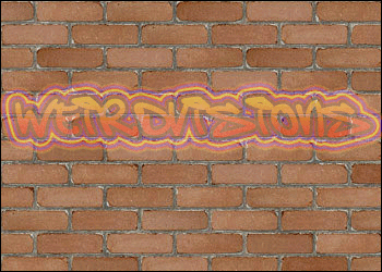 Graffiti Text Tutorial: Final Result