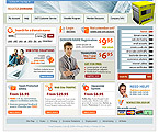 Website template example