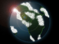 Light-Polluted Earth Tutorial: Final Result