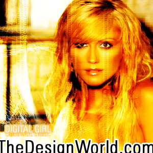 Digital Girl Image Manipulation Tutorial: Final Result