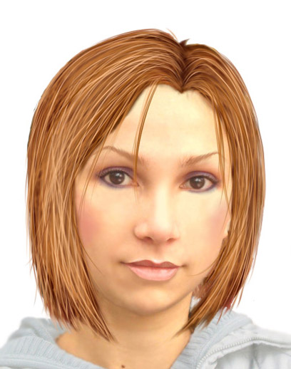How to Make Hair Tutorial: Final Result