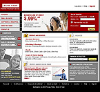 Website template example
